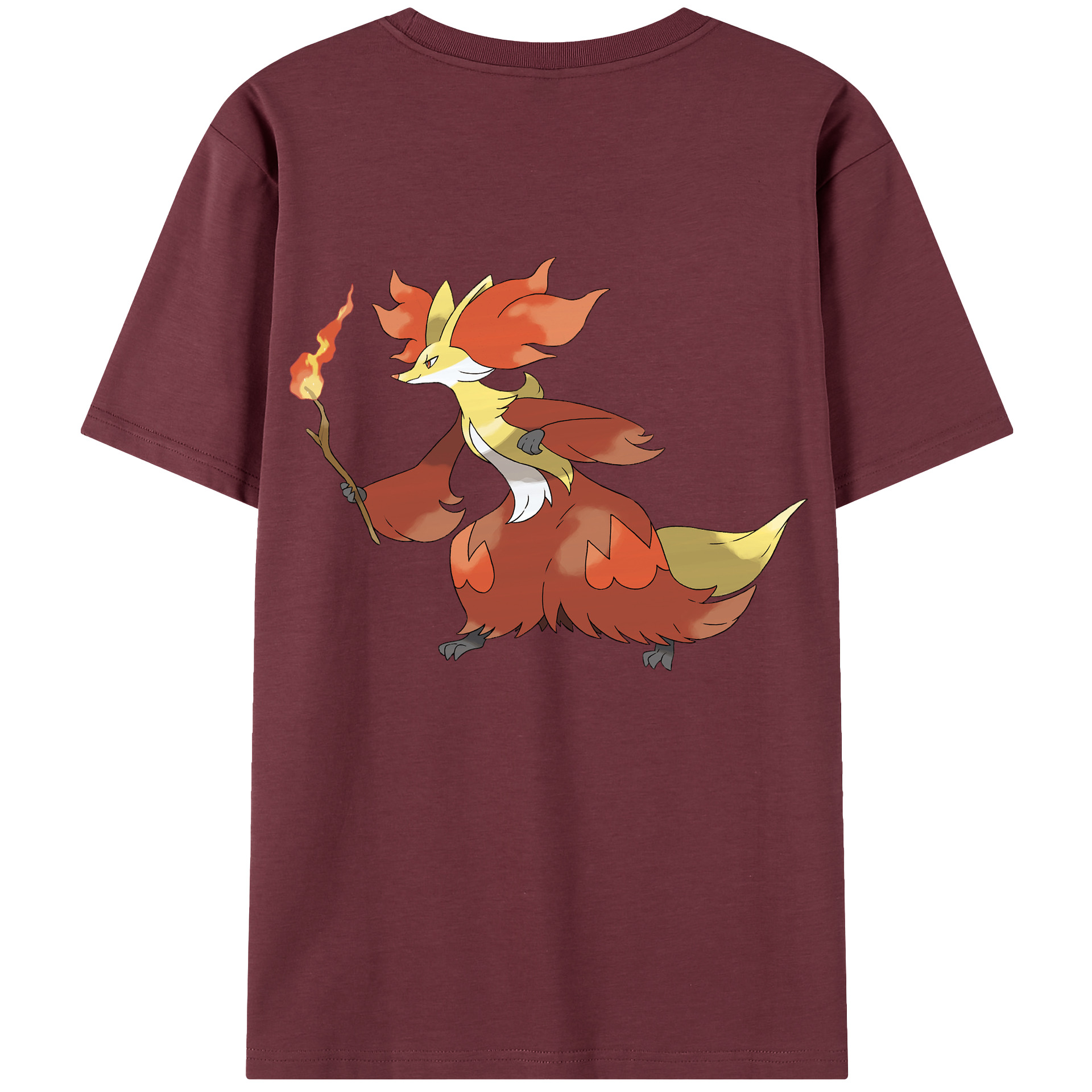 （画像用） ポケットモンスター Pokémon 綿100％半袖Tシャツ（背面プリント）